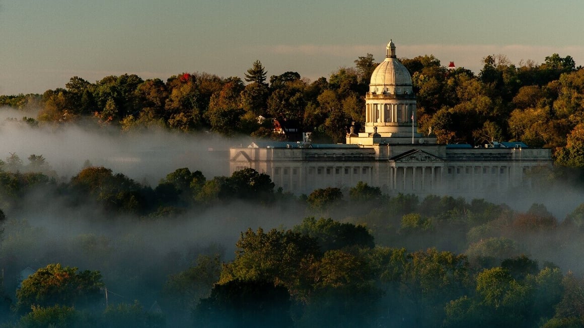 Kentucky state capitol, Frankfort[30]