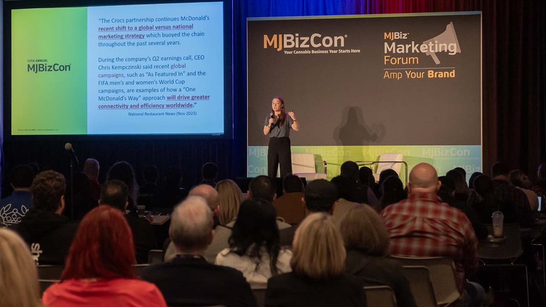  Lisa Buffo discusses the state of cannabis marketing at MJBizCon.