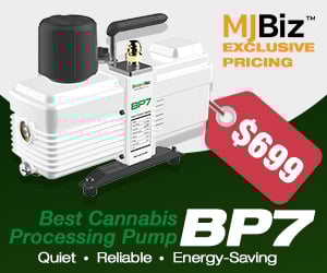 NAVAC BP7 Best Cannabis Processing Pump MJBizCon exclusive