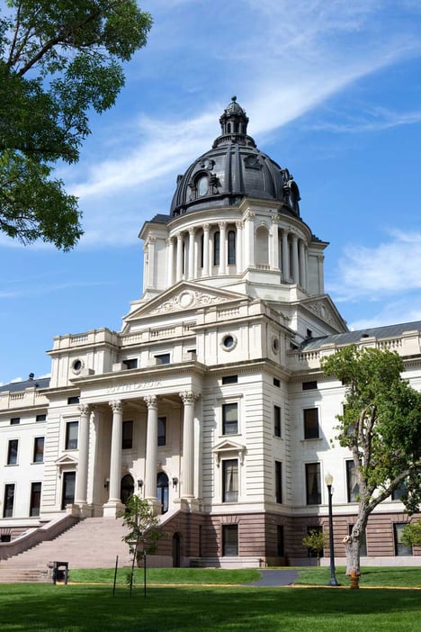 South Dakota state capitol