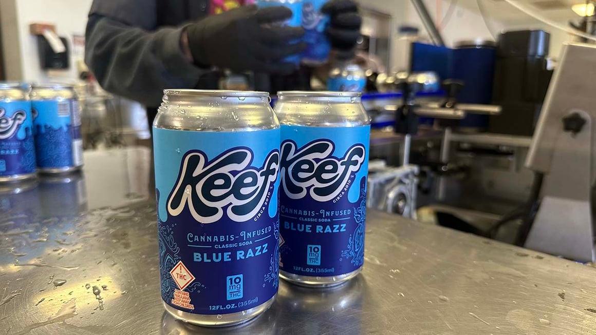 Keef Brands bubbles to top of competitive cannabis beverage sector
