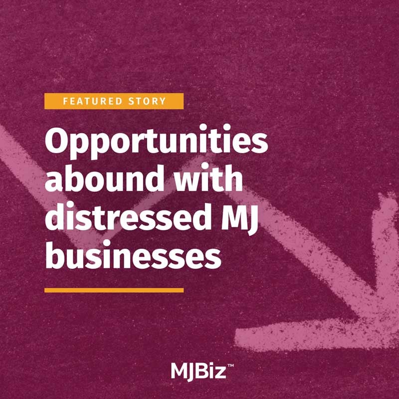 Opportunities abound with distressed MJ businesses