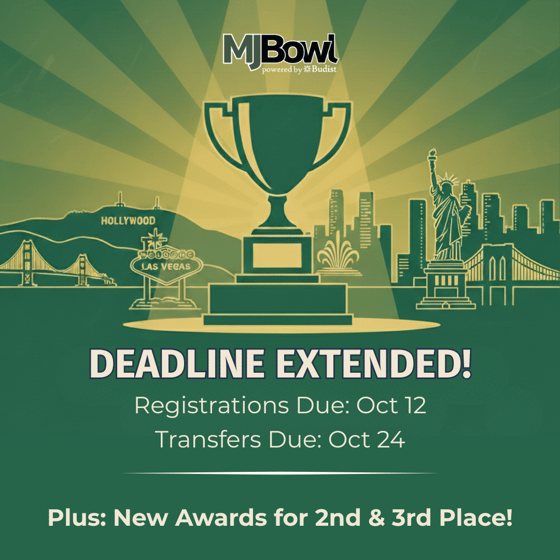 MJBowl Deadline Extended