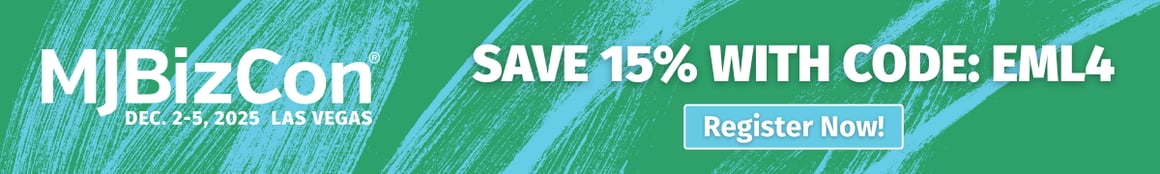 Save 15% on MJBizCon Tickets with code: EML4