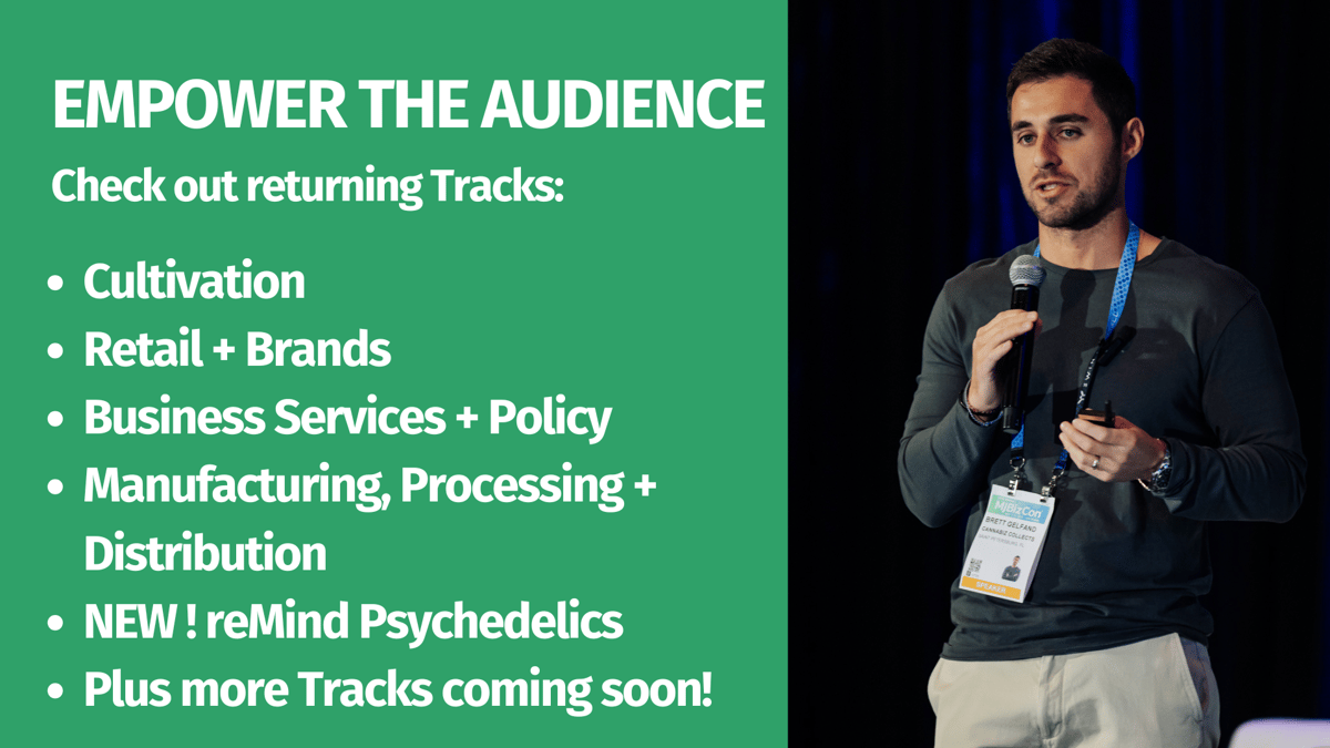 MJBizCon Conference Tracks