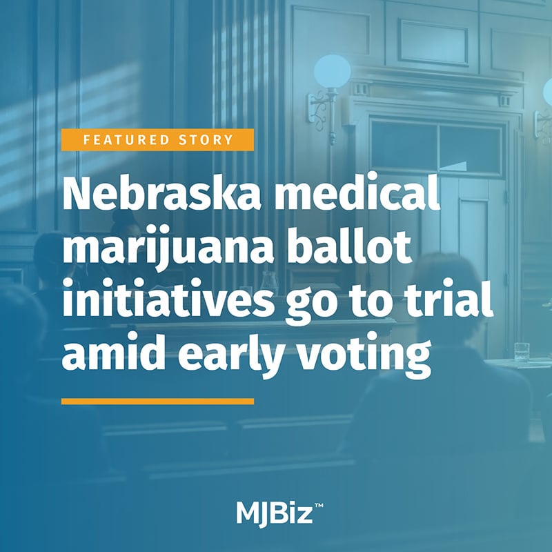 Nebraska medical marijuana ballot initiatives go to trial amid early voting