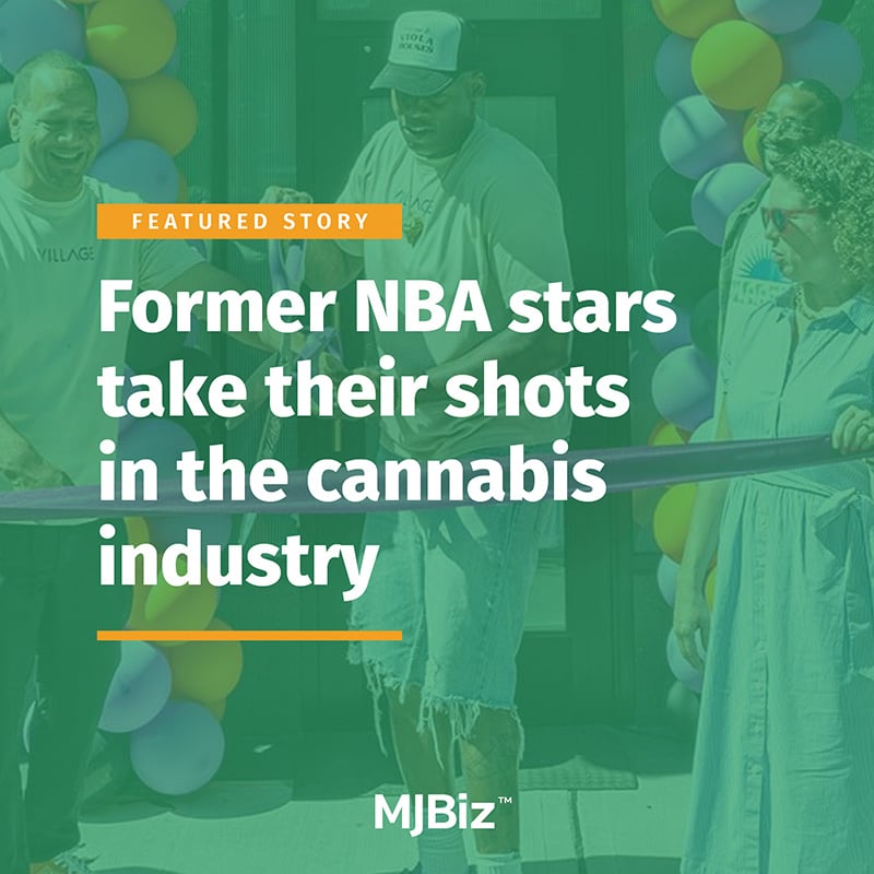 Former NBA stars take their shots in the cannabis industry