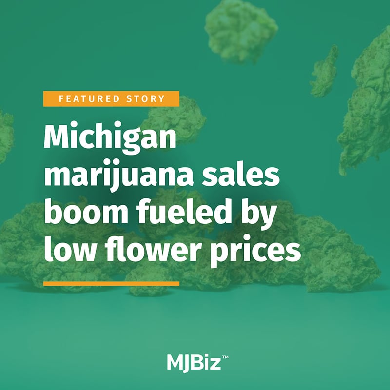Michigan marijuana sales boom fueled by low flower prices