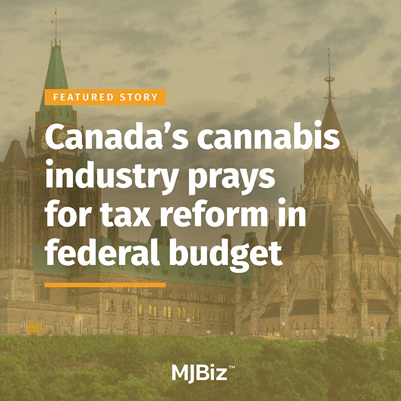 Canadian cannabis industry hoping for tax reform